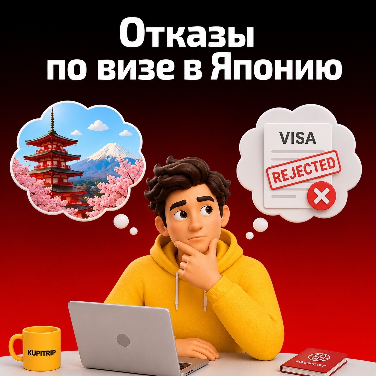 Отказы по визе в Японию